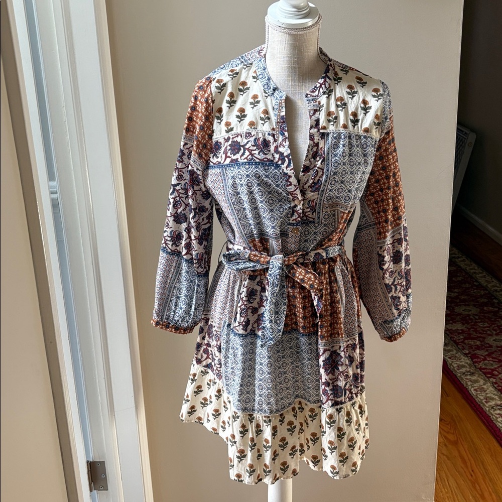 Bohemian Patchwork Dress